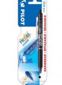 Pióro kulk. FriXion Clicker czarny 0.7 PILOT