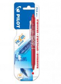 Pióro kulk. FriXion Clicker czerwony 0.7 PILOT