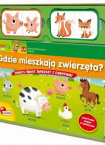 Książeczki Carotiny - Gdzie mieszkają zwierzęta?