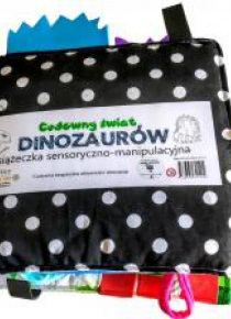 Książeczka sens.-manipul. Cudowny świat dinozaurów