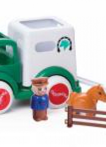 Pojazd Jumbo Transport koni z figurkami