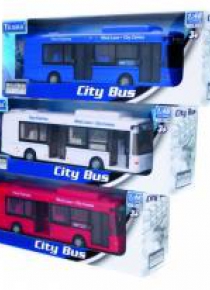 Autobus miejski 1:48 biały