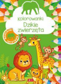 Kolorowanki. Dzikie zwierzęta
