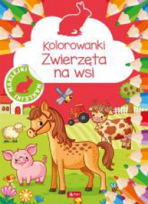 Kolorowanki. Zwierzęta na wsi