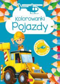 Kolorowanki. Pojazdy