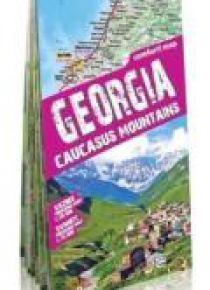Adventure map Gruzja/Georgia 1:400 000 mapa