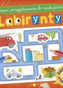 Labirynty. Książeczka z naklejkami