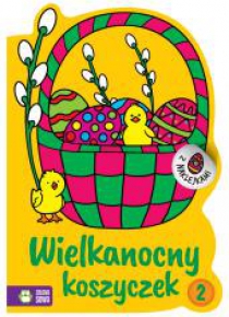 Wielkanocne kolorowanki. Wielkanocny koszyczek 2