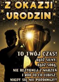 Karnet Bueno B6 + koperta wzór nr 07 Urodziny