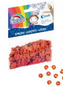 Confetti cekiny kółko miedziane FIORELLO