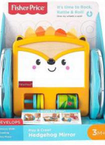 Fisher Price Kolorowe zwierzątko Jeż lusterko