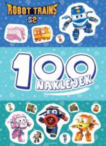 Robot Trains. 100 naklejek