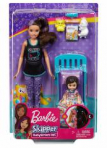 Barbie Zestaw opiekunka GHV88