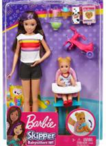 Barbie Zestaw opiekunka GHV87