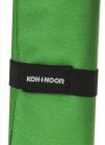Etui zielone na kredki 24szt