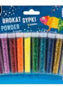 Brokat sypki 10 kolorów KIDEA
