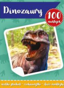 100 naklejek. Dinozaury w.2