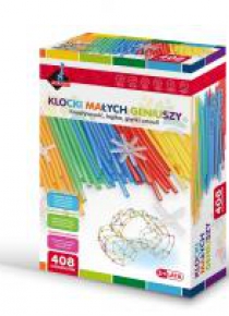 Klocki słomki MIDI 408 elementów