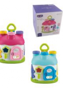 Domek sorter z klockami mix