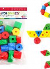 Klocki Geometryczne 62 elementy