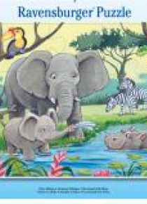 Puzzle 15 Afrykańskie zwierzęta