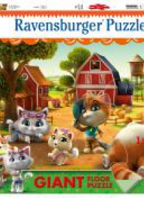 Puzzle 24 Bajka 44 koty na farmie gigant