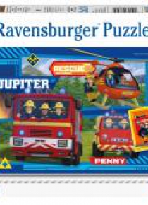 Puzzle 2x24 Strażak Sam na ratunek