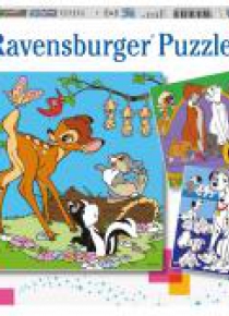 Puzzle 3x49 Disney Przyjaciele