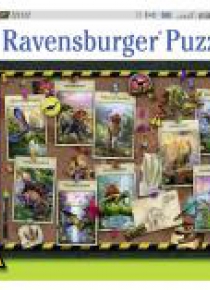 Puzzle 100 Kolekcja dinozaurów