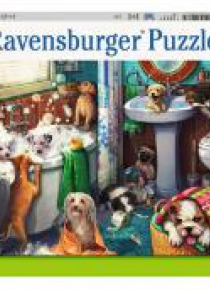Puzzle 200 Czas kąpieli psów