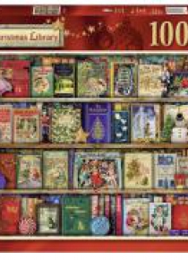Puzzle 1000 Świąteczna biblioteka