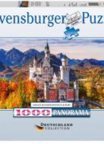 Puzzle 1000 Zamek Neuschwanstein Panorama