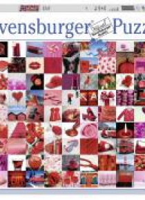Puzzle 1500 99 czerwonych przedmiotów