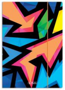 Teczka rysunkowa A4 z gumką Neon Art