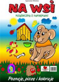 Na wsi. Książeczka z naklejkami