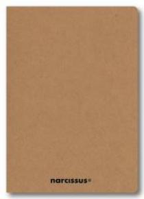 Zeszyt A4/48K kratka Eco Kraft (6szt) NARCISSUS