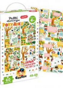 Puzzle obserwacyjne Pory roku
