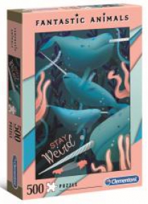 Puzzle 500 Fantastic Animals Narwhal
