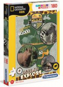 Puzzle 180 National Geo Kids Wildlife Expedition