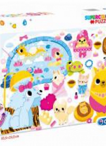Puzzle 104 Puppies Beauty&SPA z ozdobami