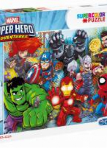 Puzzle 60 Super Kolor Superhero maxi