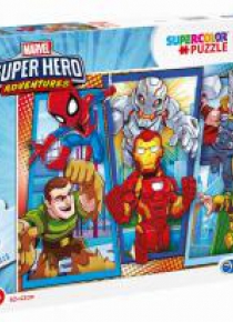 Puzzle 104 Super Kolor Superhero maxi