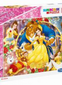 Puzzle 104 Super Kolor The Beauty and the Beast