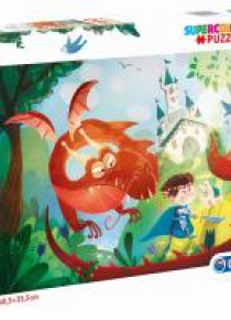 Puzzle 180 Super Kolor The Dragon an the Knight
