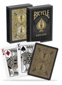 Karty Black and Gold Premium BICYCLE