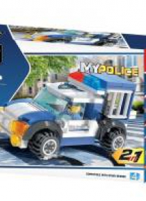 Klocki Blocki MyPolice 2w1 86 el.