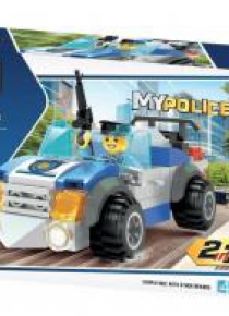 Klocki Blocki MyPolice 2w1 85 el.