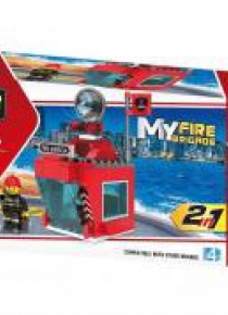 Klocki Blocki MyFireBrigade 2w1 82 el.