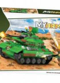 Klocki Blocki MyArmy Czołg na pustyni 253 el.