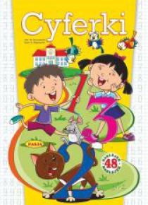 Cyferki. 48 naklejek
